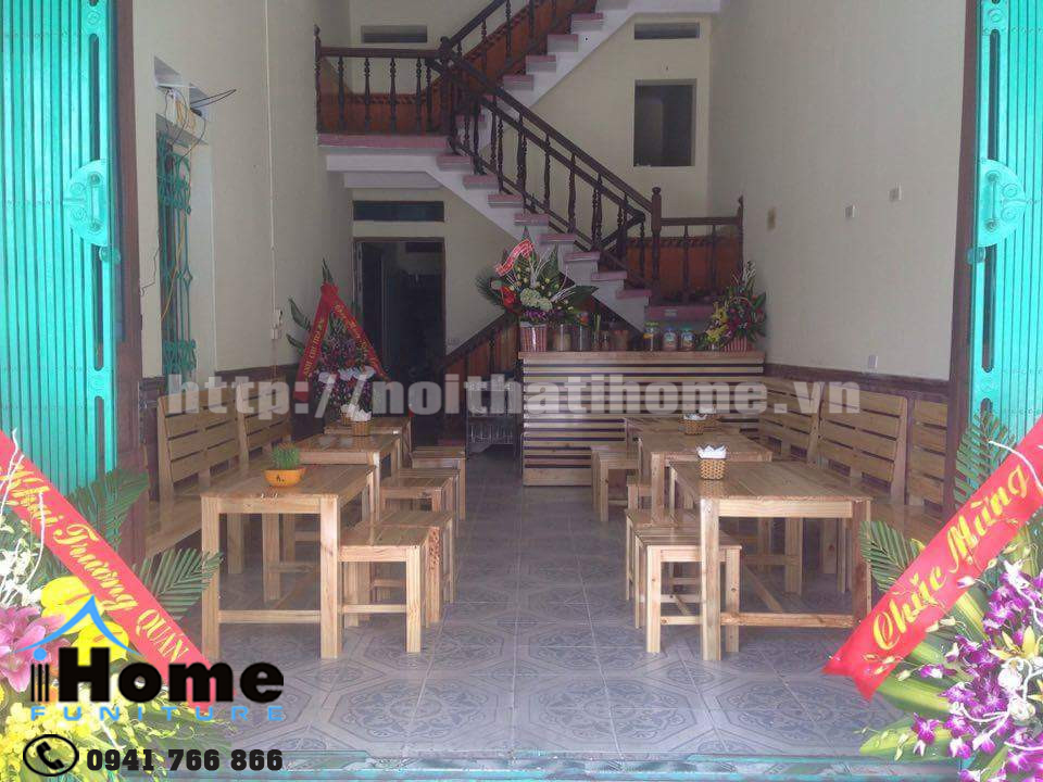 nội thất, bàn ghế cafe tại quảng ninh